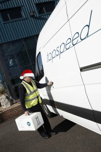 Emergency service over Christmas 2014 at Topspeed Couriers