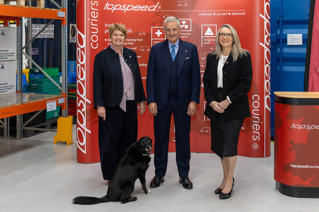 From left Sarah Ginham Clegg (Assurance Director), Stephen Clegg (CEO and Founder, Gillian Lockley (MD)