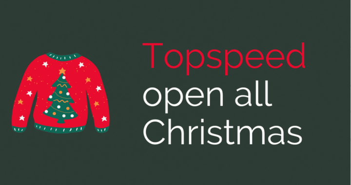 Topspeed open all over Christmas 2021