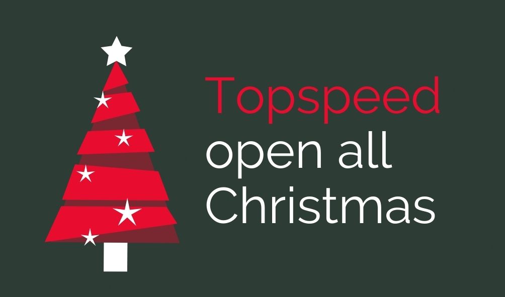 Topspeed open all Christmas