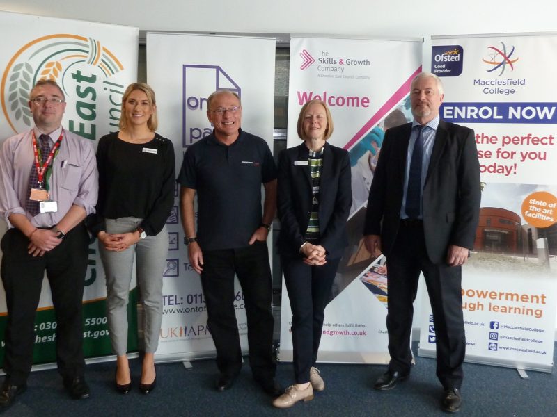 Dave Turner Topspeed speaks at Cheshire East Skills & Growth